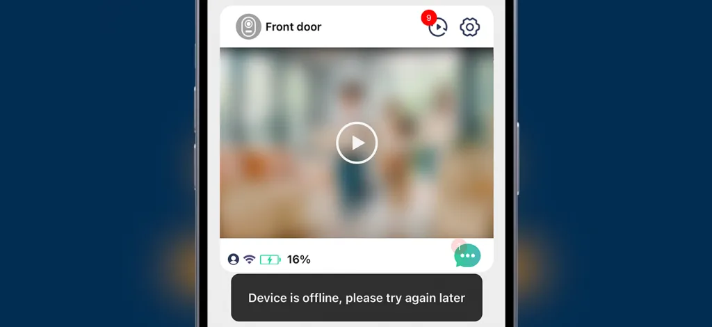 Aiwit doorbell offline