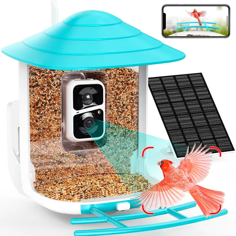 VicoHome Bird Feeder Camera with AI Identify