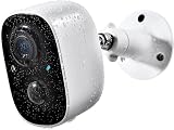Security Camera Wireless Outdoor, Outdoor Camera Wireless 2-Way Talk Battery Powered Wi-Fi Cameras for Outside and Indoor 2K Night Vision AI Motion Detection Spotlight Siren Alarm IP65 Weatherproof