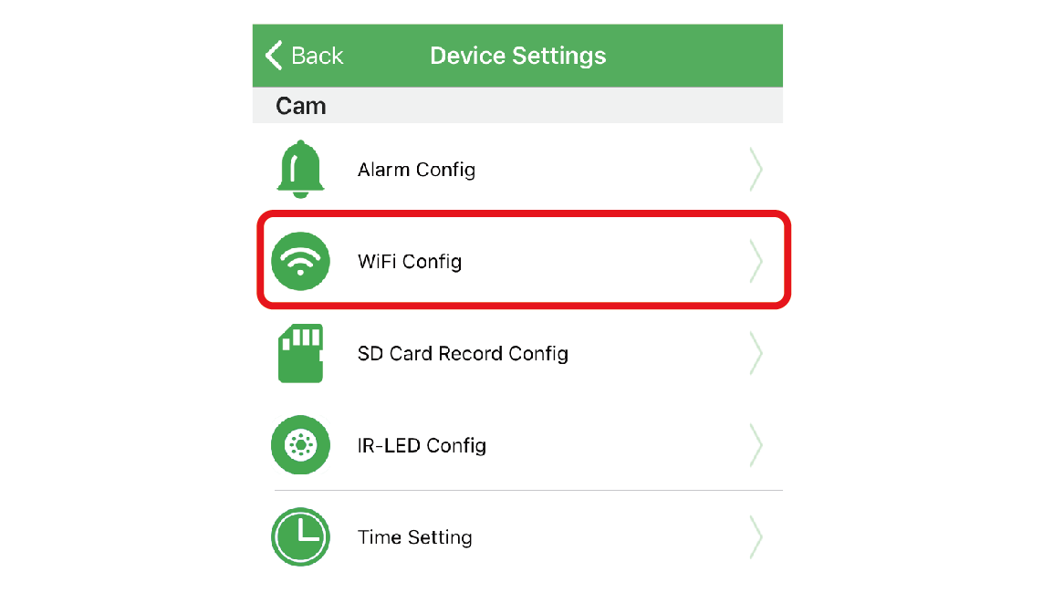 spy camera Record Video setting 3