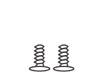 2 Security Screws - Video Doorbell T7