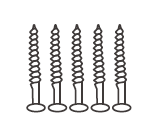 5 Mounting Screws - Video Doorbell T7