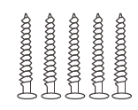 5 Mounting Screws