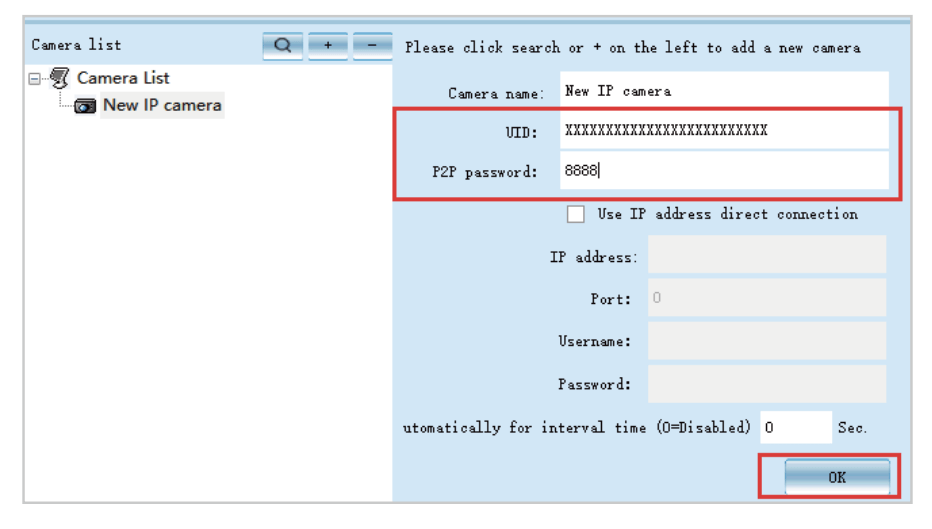 Add camera to software