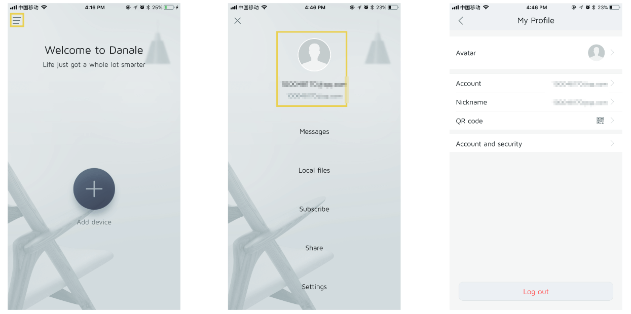 Operations on Shared User