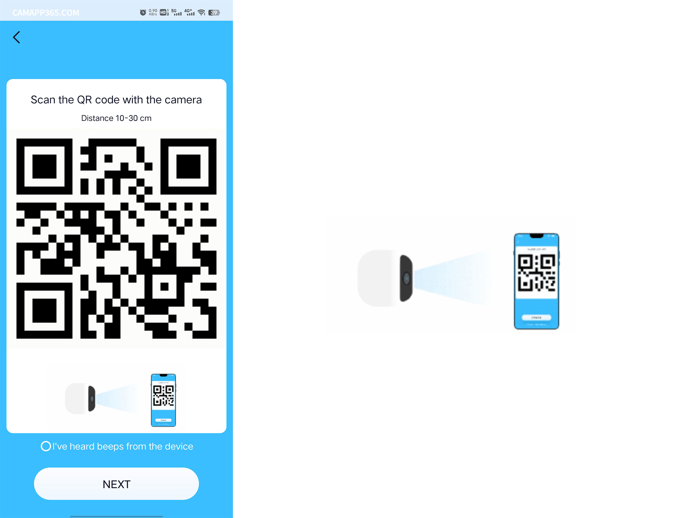 Scan code to add