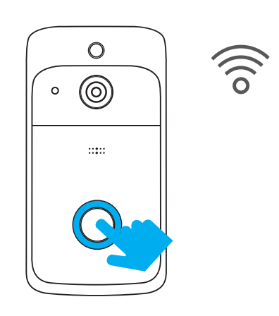 Set up your chime with the video doorbell.