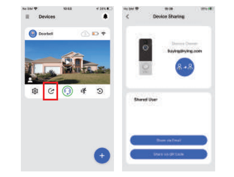 You should see Share successfully being displayed, then tap Confirm.