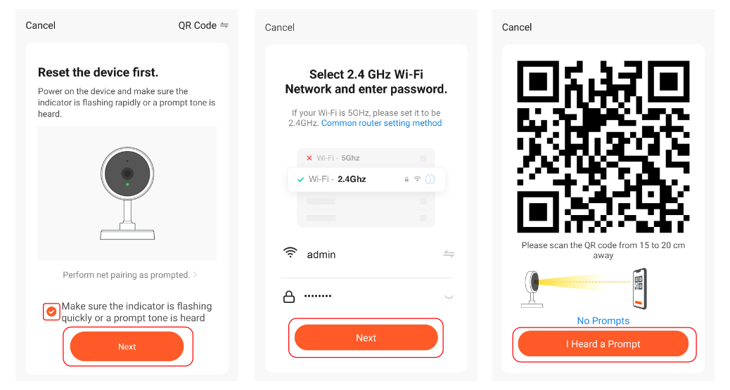 CONNECTING THE CAMERA TO YOUR MOBILE DEVICE