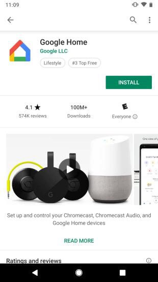 Download the Google Home app