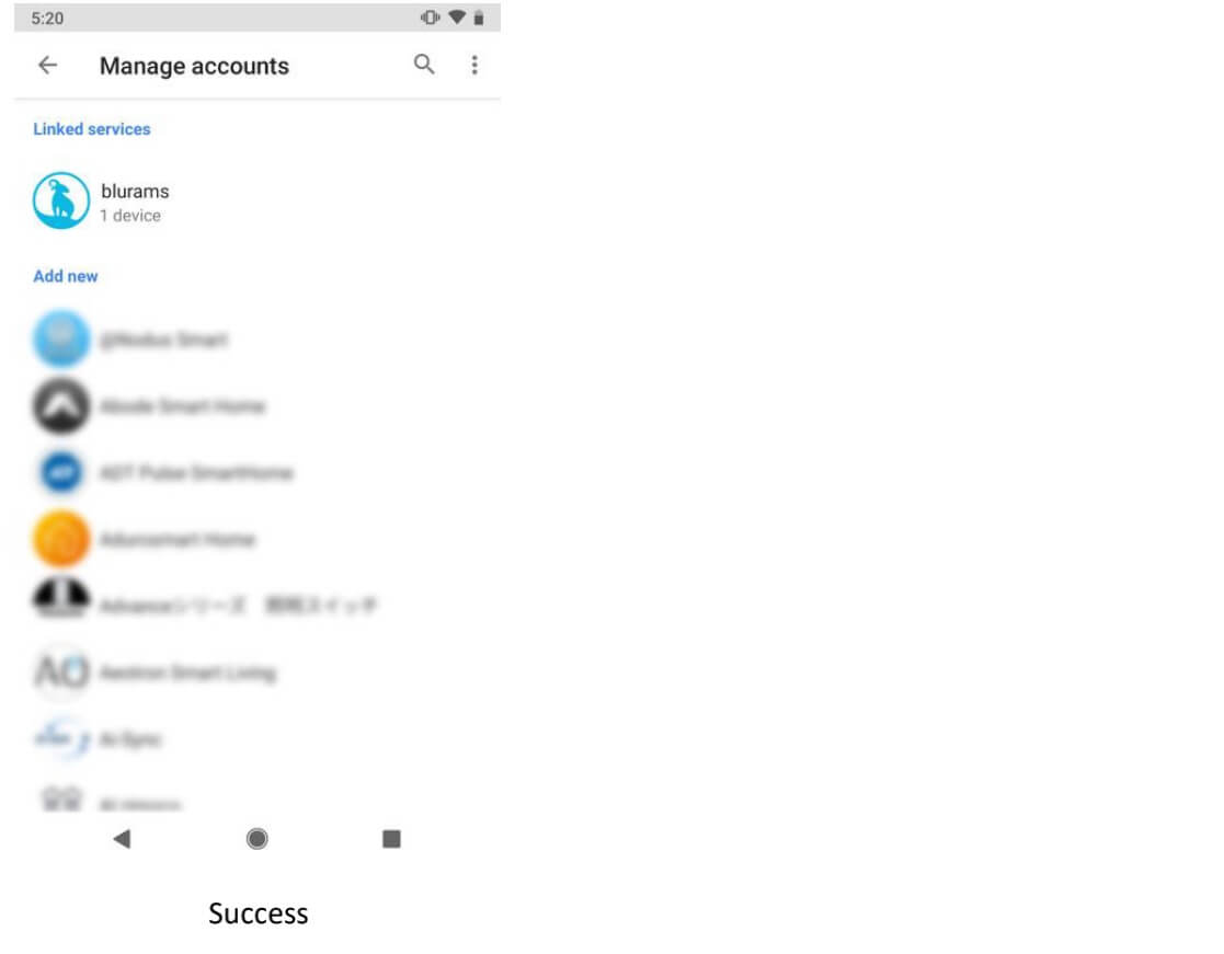 Link blurams