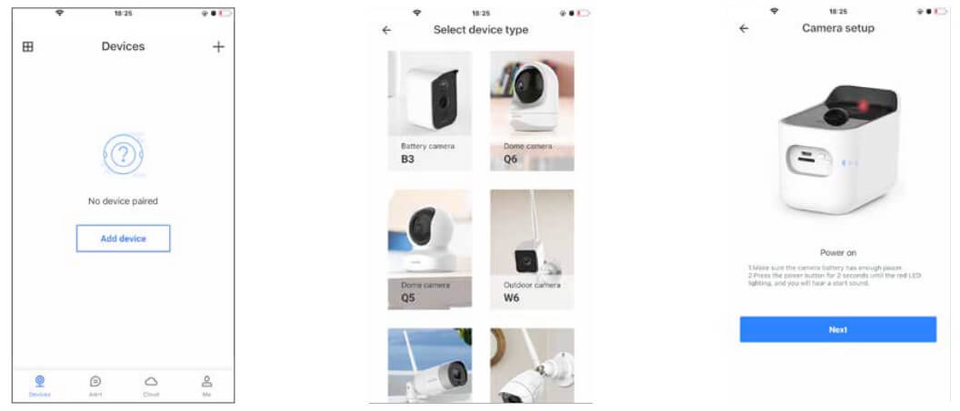 Add Battery Camera