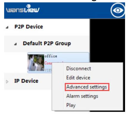 Advanced Settings