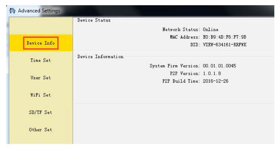 Device Info
