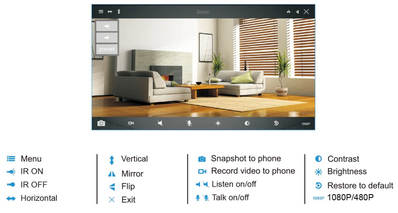 Live Video Interface