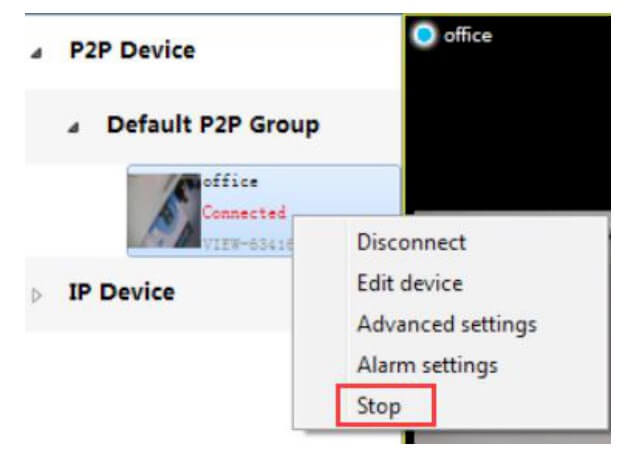 Stop Video