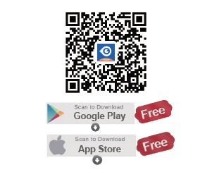 Or please scan below QR code to  download Wansview Cloud to your  Android or Apple device qr cord