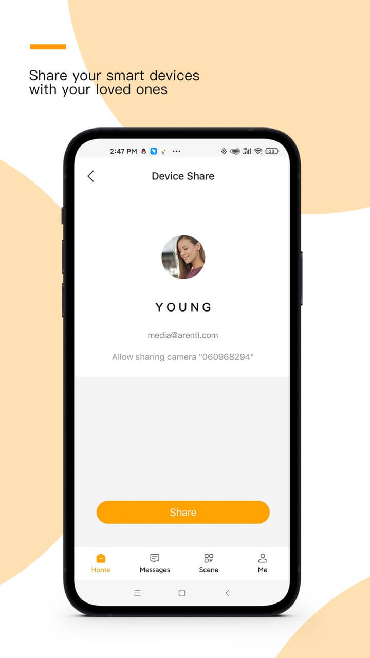 Arenti app