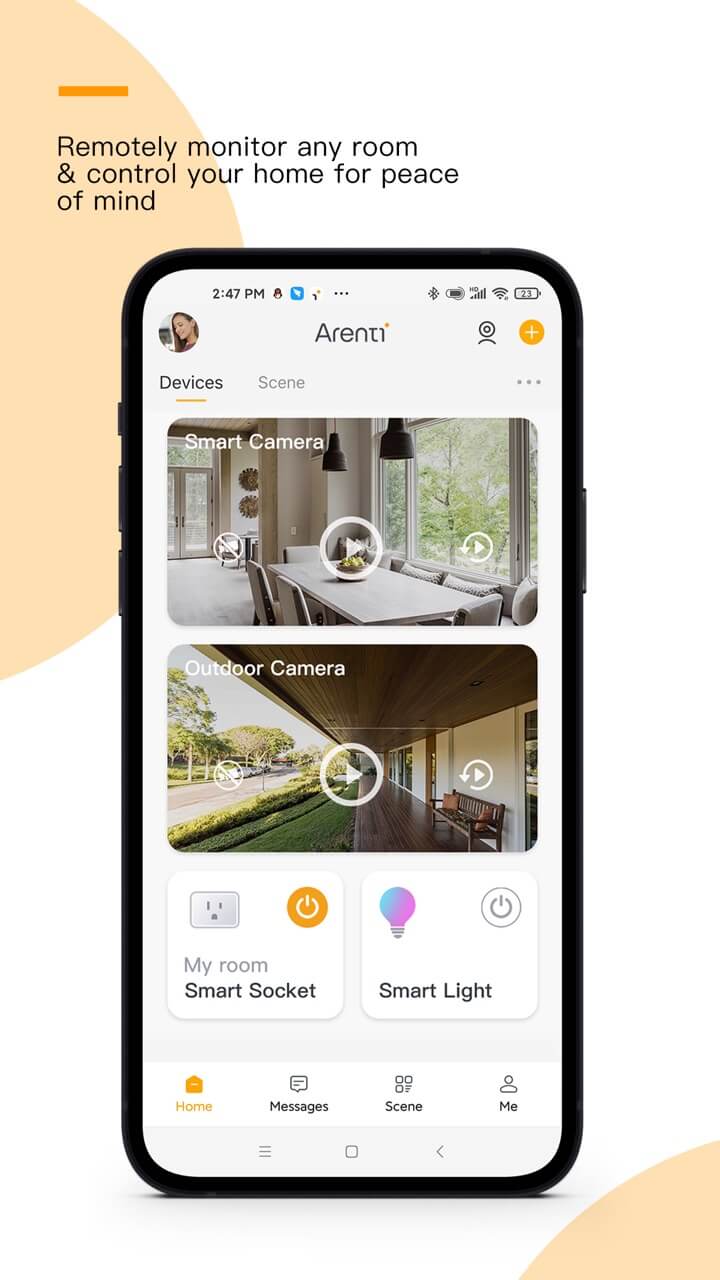 Arenti app