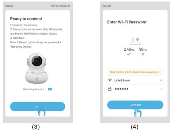 QR Code Net-paring (Recommendation)