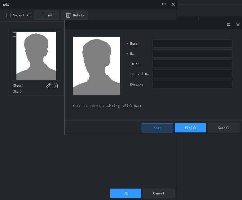 Add Personal Data
