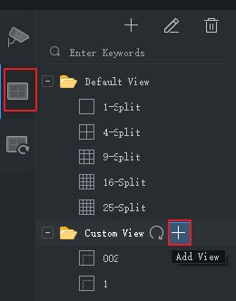 By custom view