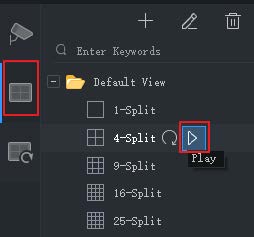 By default view
