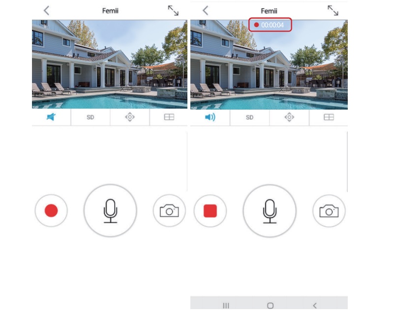 Record Live Video:Take Pictures