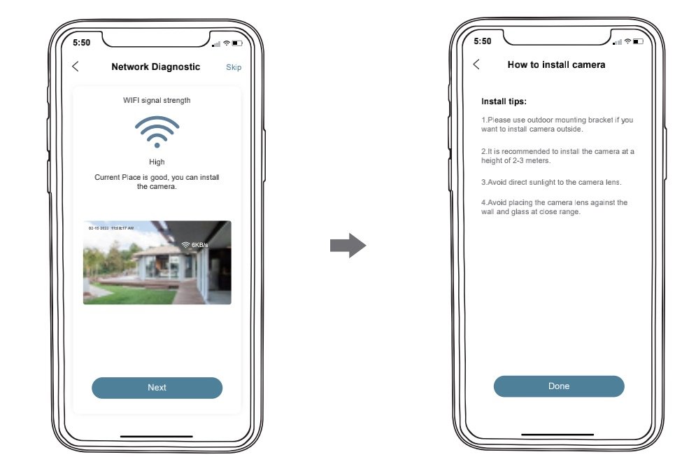Connect ZUMIMALL Doorbell Camera to App