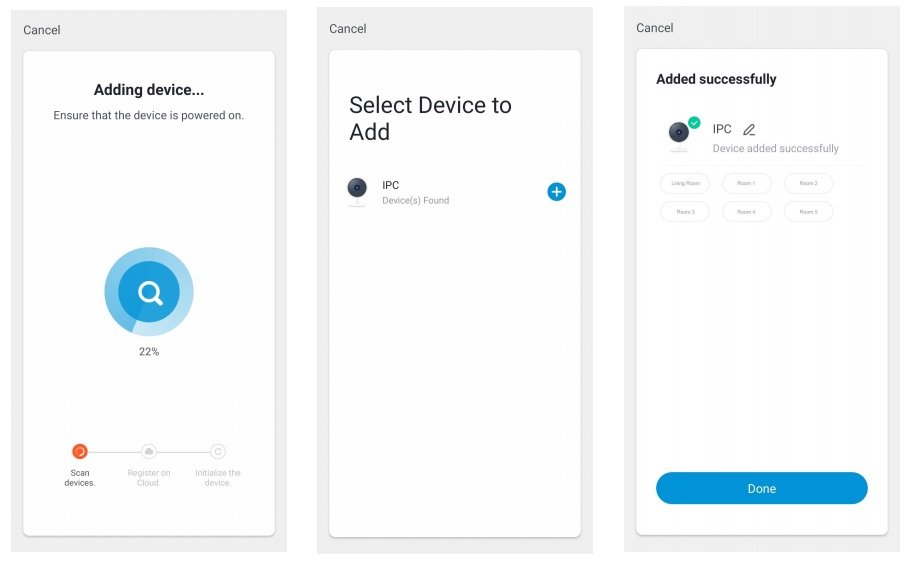 Connect to NGTeco camera through LAN cable