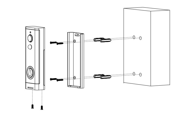 Installation Diagram - NGTeco Doorbell