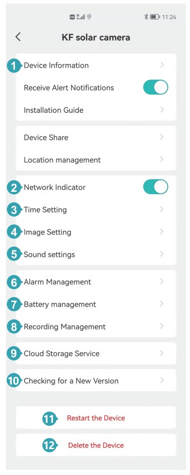CloudEdge SETUP PAGE