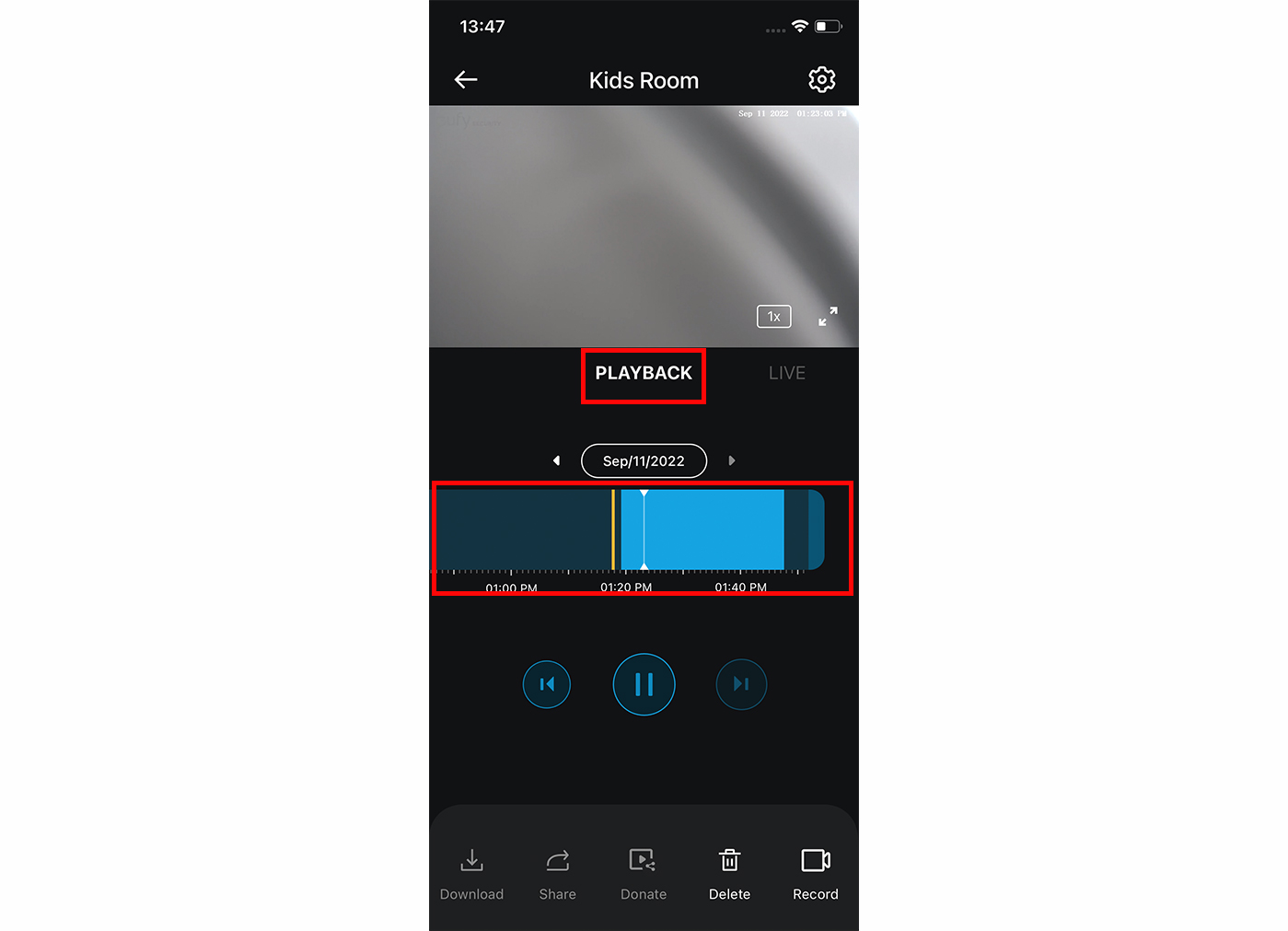 View memory card video