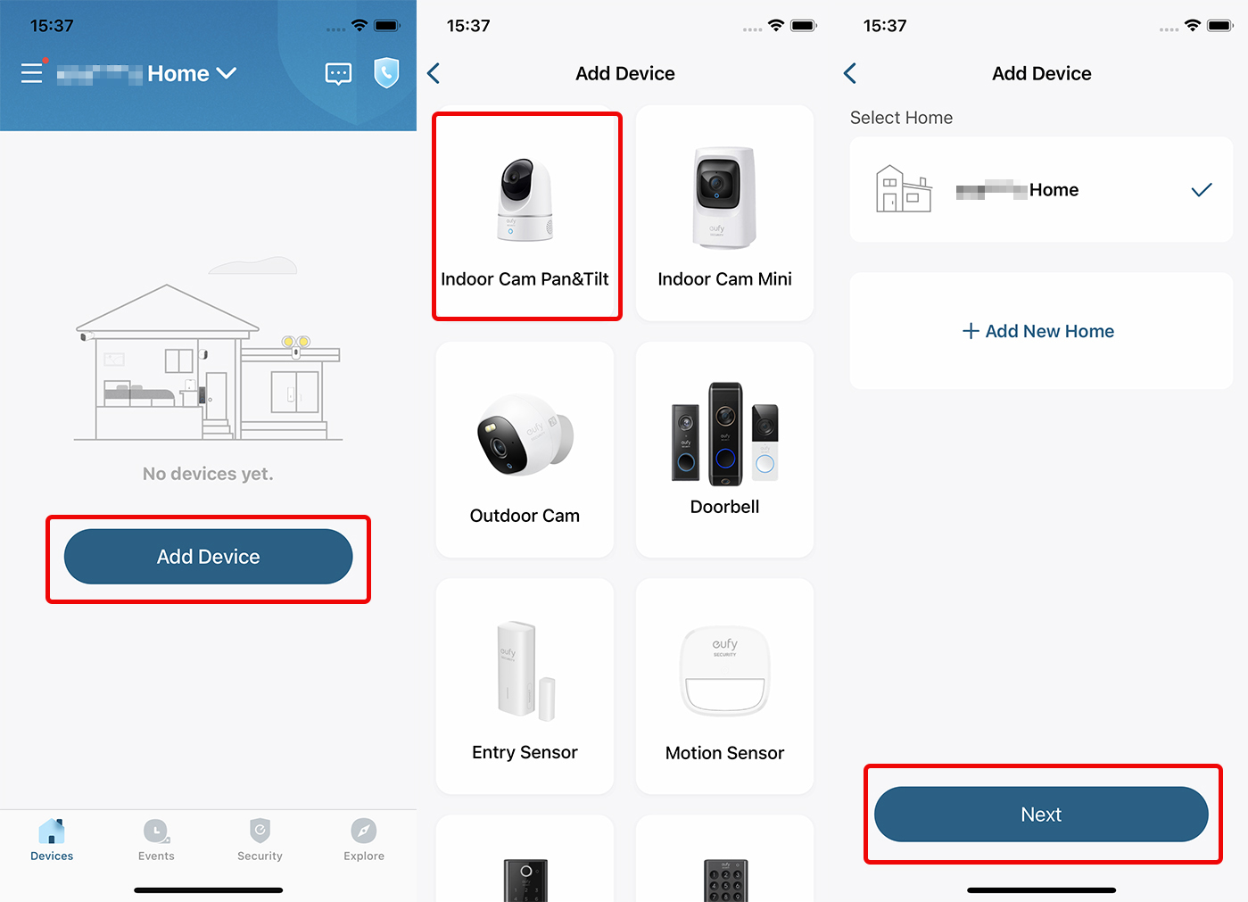 how to connect eufy Security camera to wifi