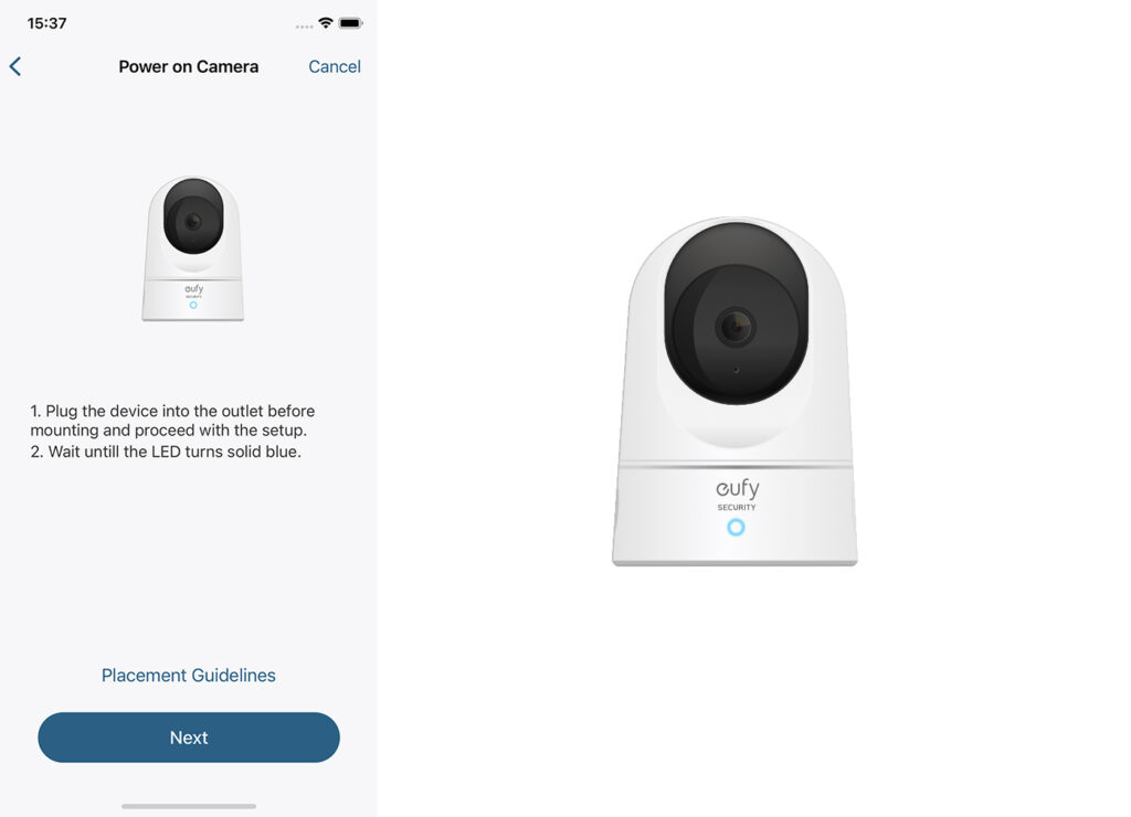 how to connect eufy Security camera to wifi？