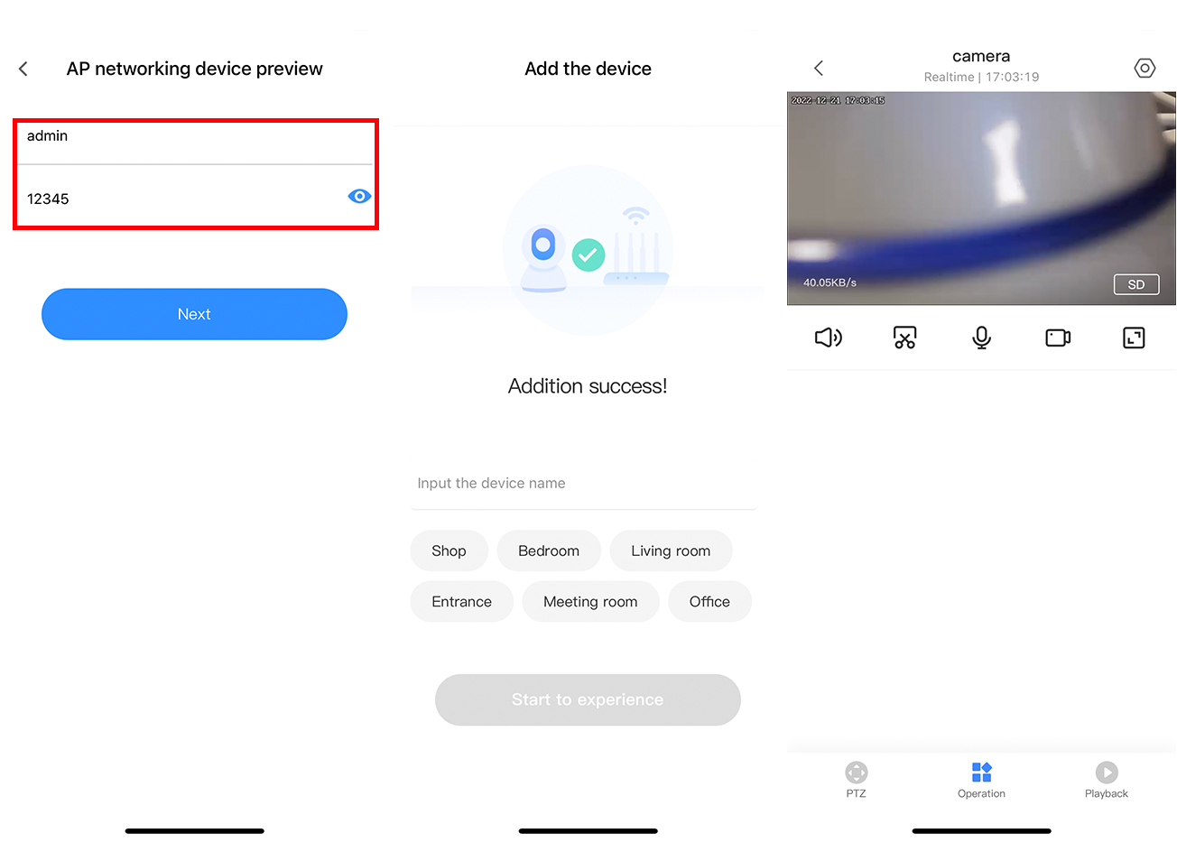 Local connection to YCC365 PLUS Camera