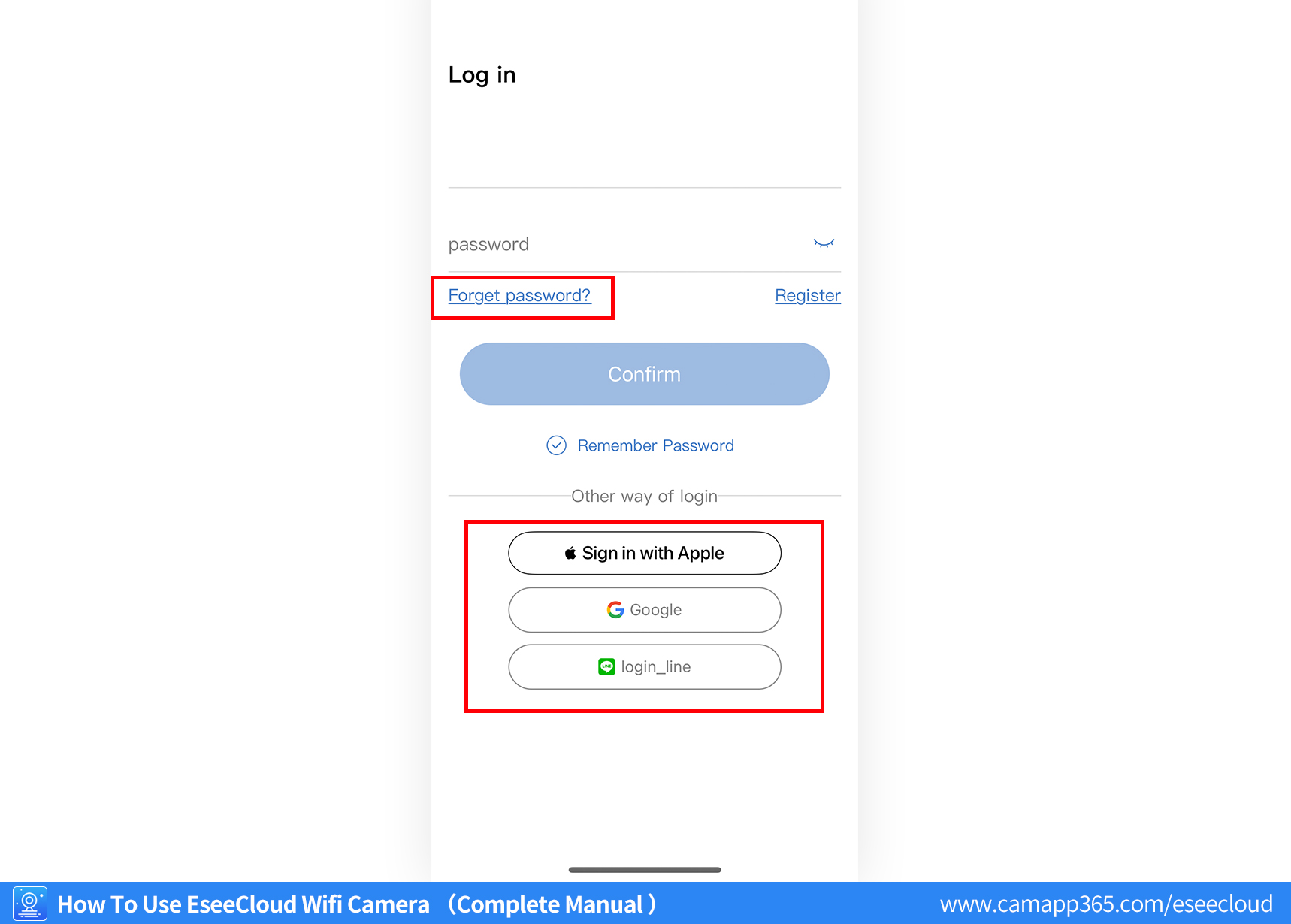 Login EseeCloud Account
