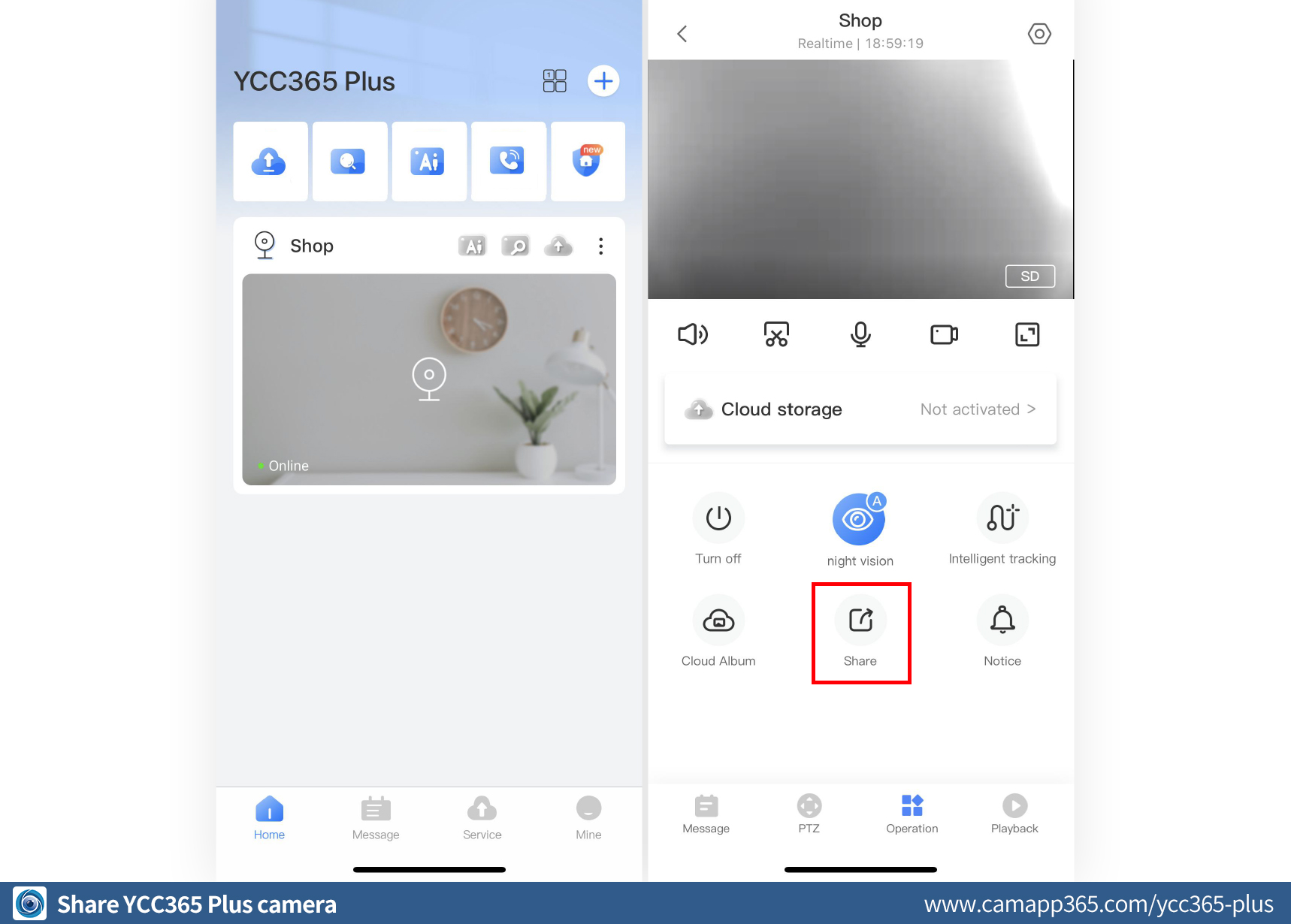 Share YCC365 Plus camera