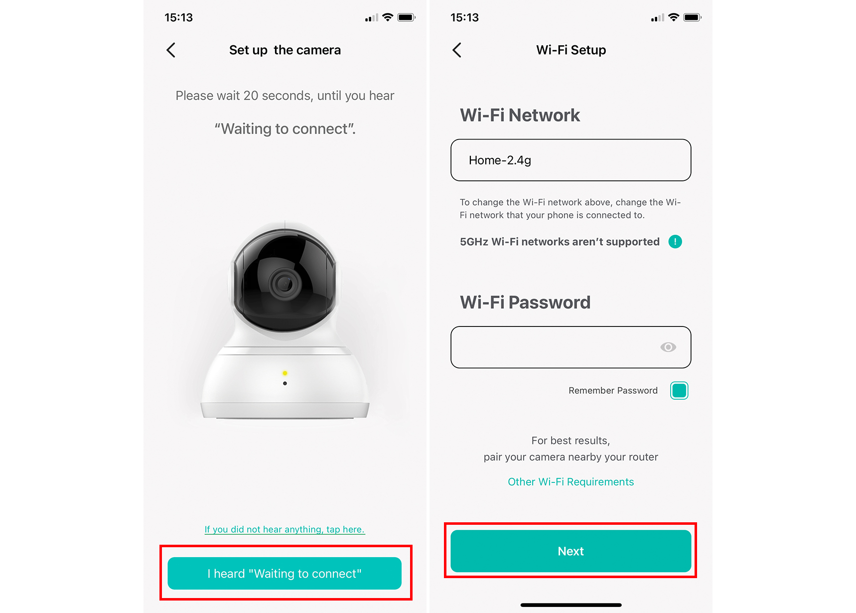 How To Connect YI Home and Kami camera?