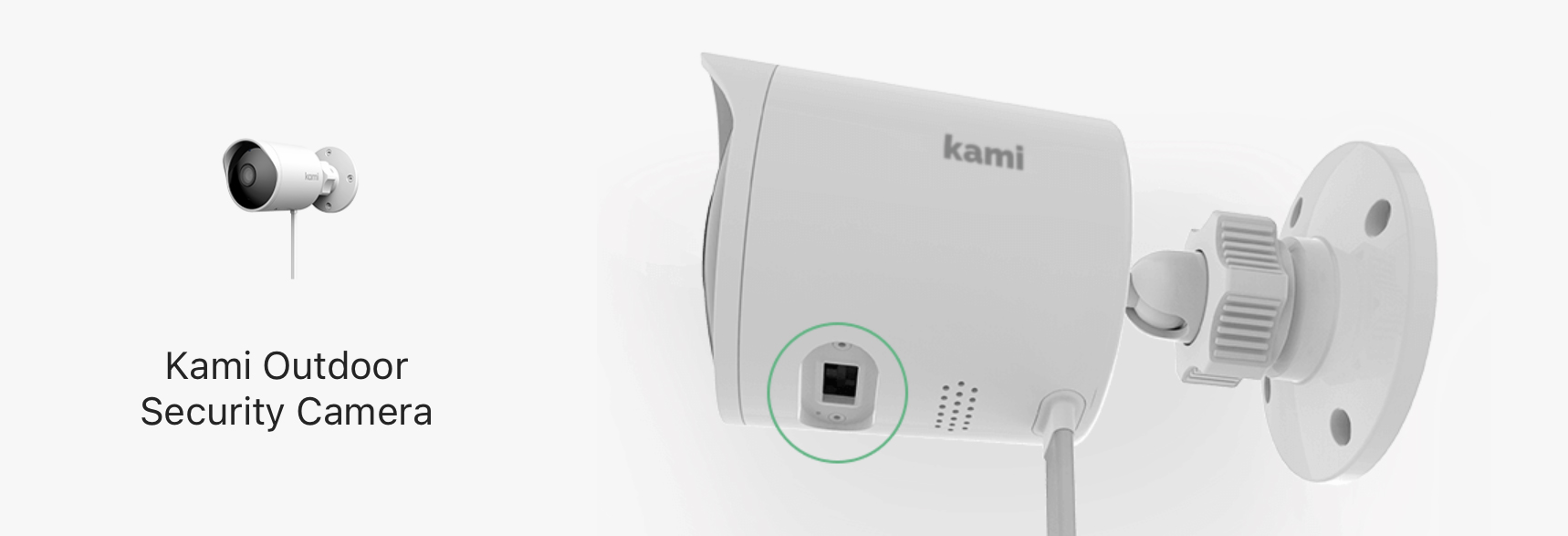 Reset Kami Outdoor Security Camera