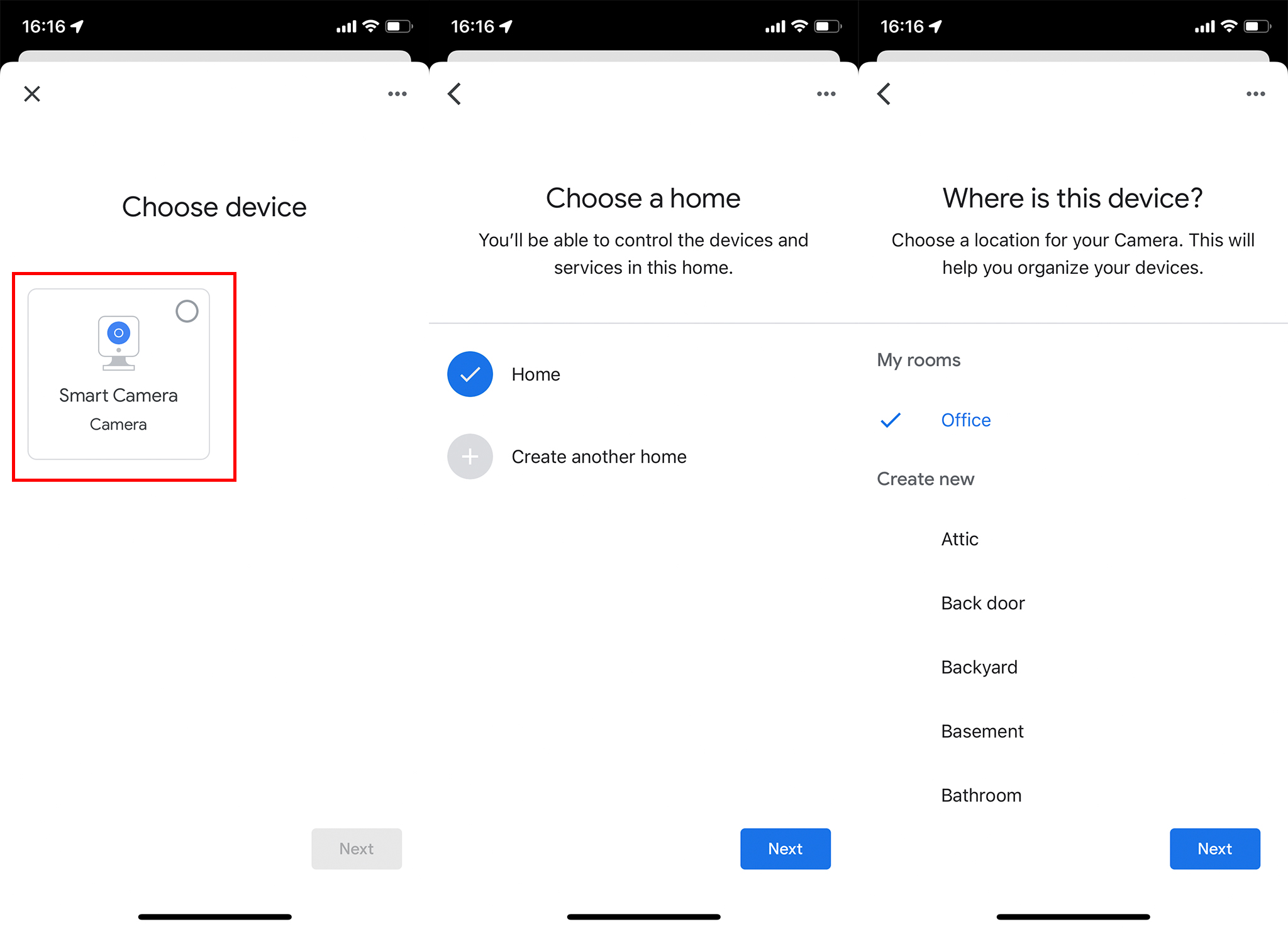 Connecting YI IOT cameras to Google Home