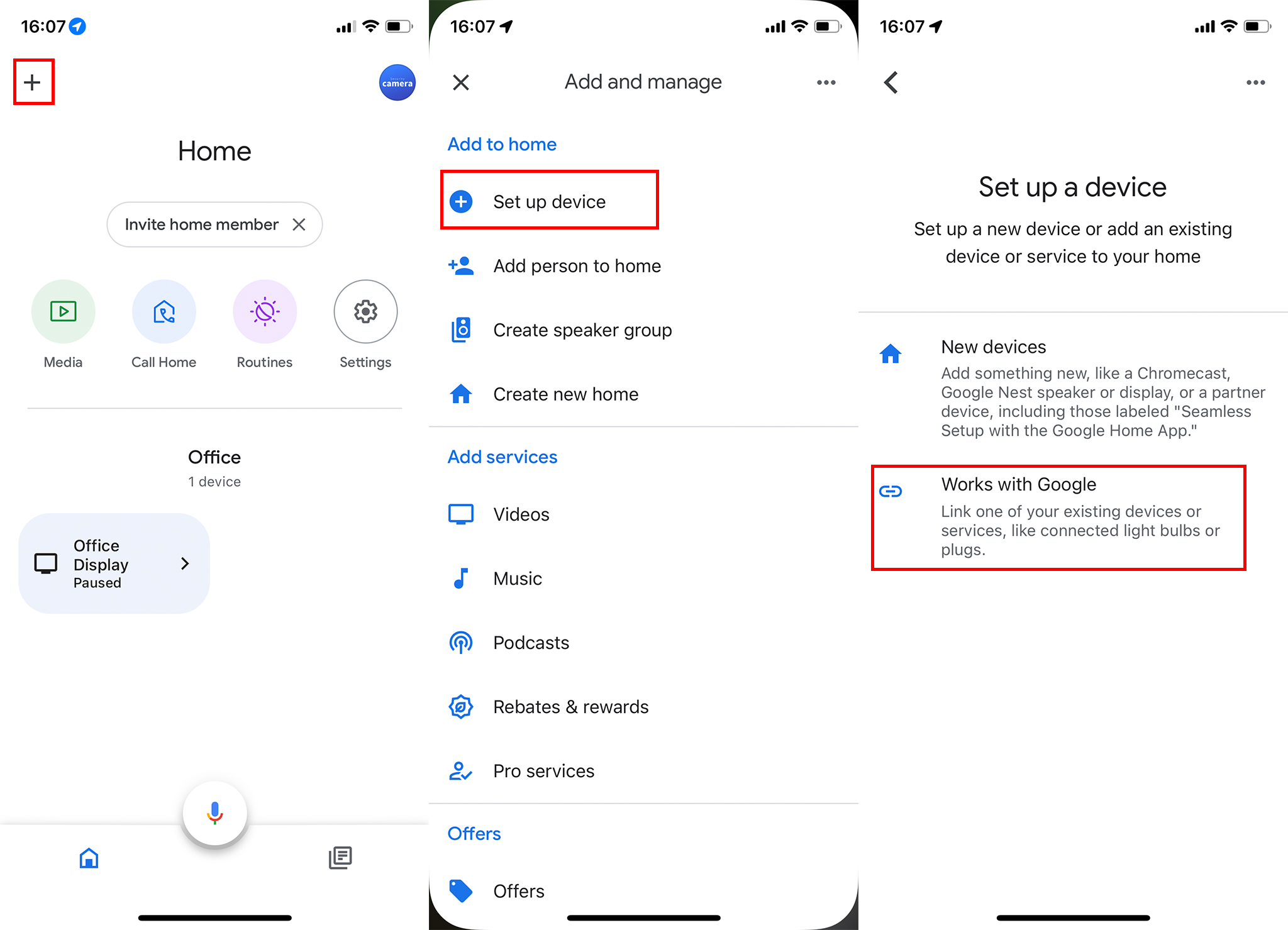 Connecting YI IOT cameras to Google Home