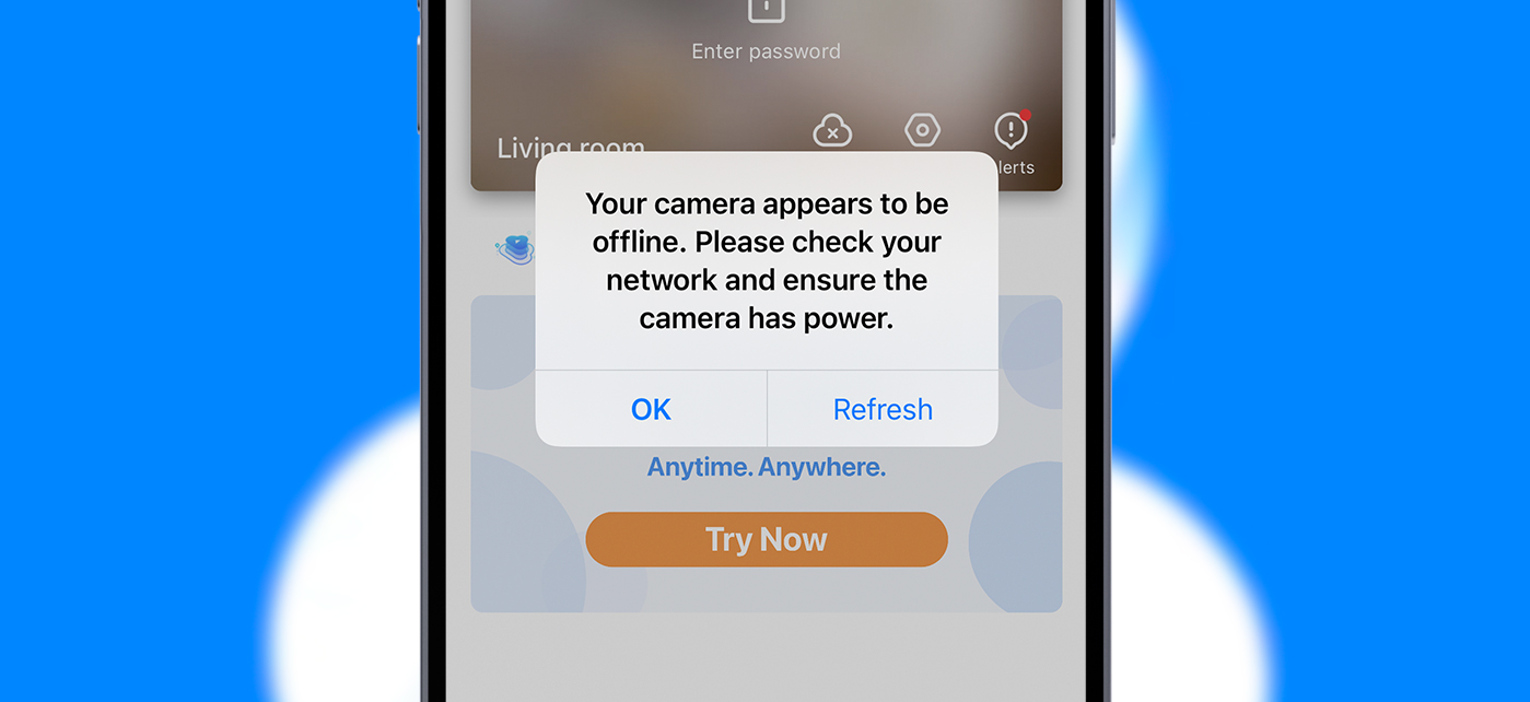 Yi IoT camera offline