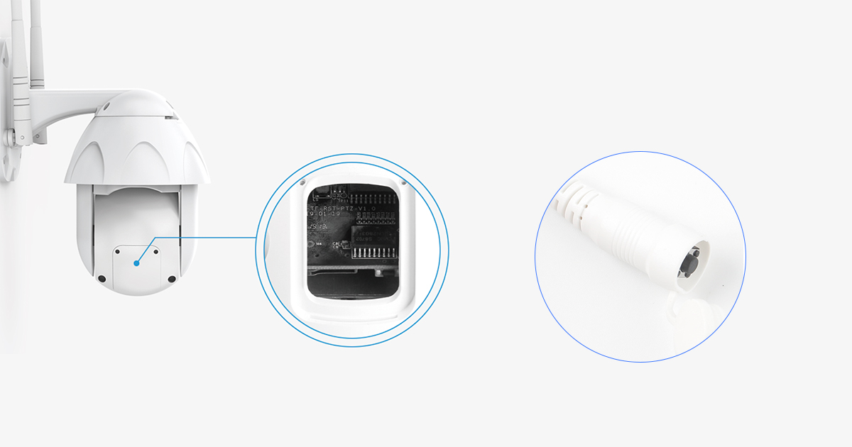 YCC365 Plus outdoor camera Reset Button