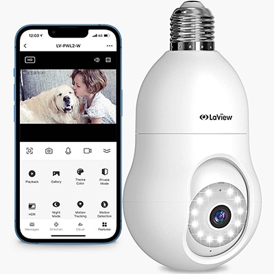 LaView Light Bulb Camera