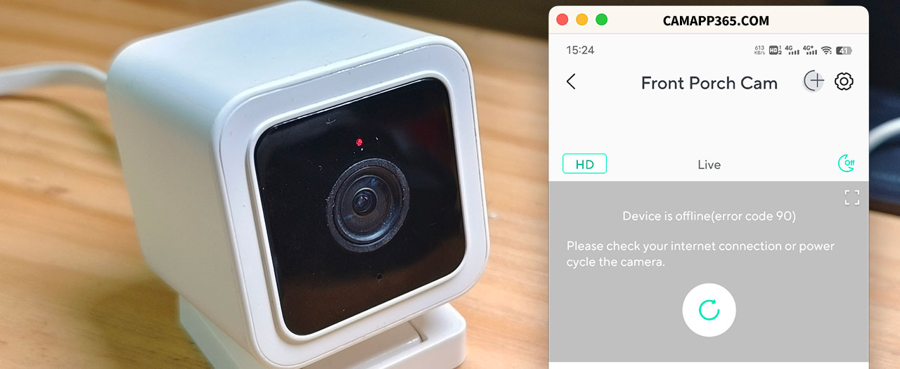 Why is my Wyze Cam V3 offline?