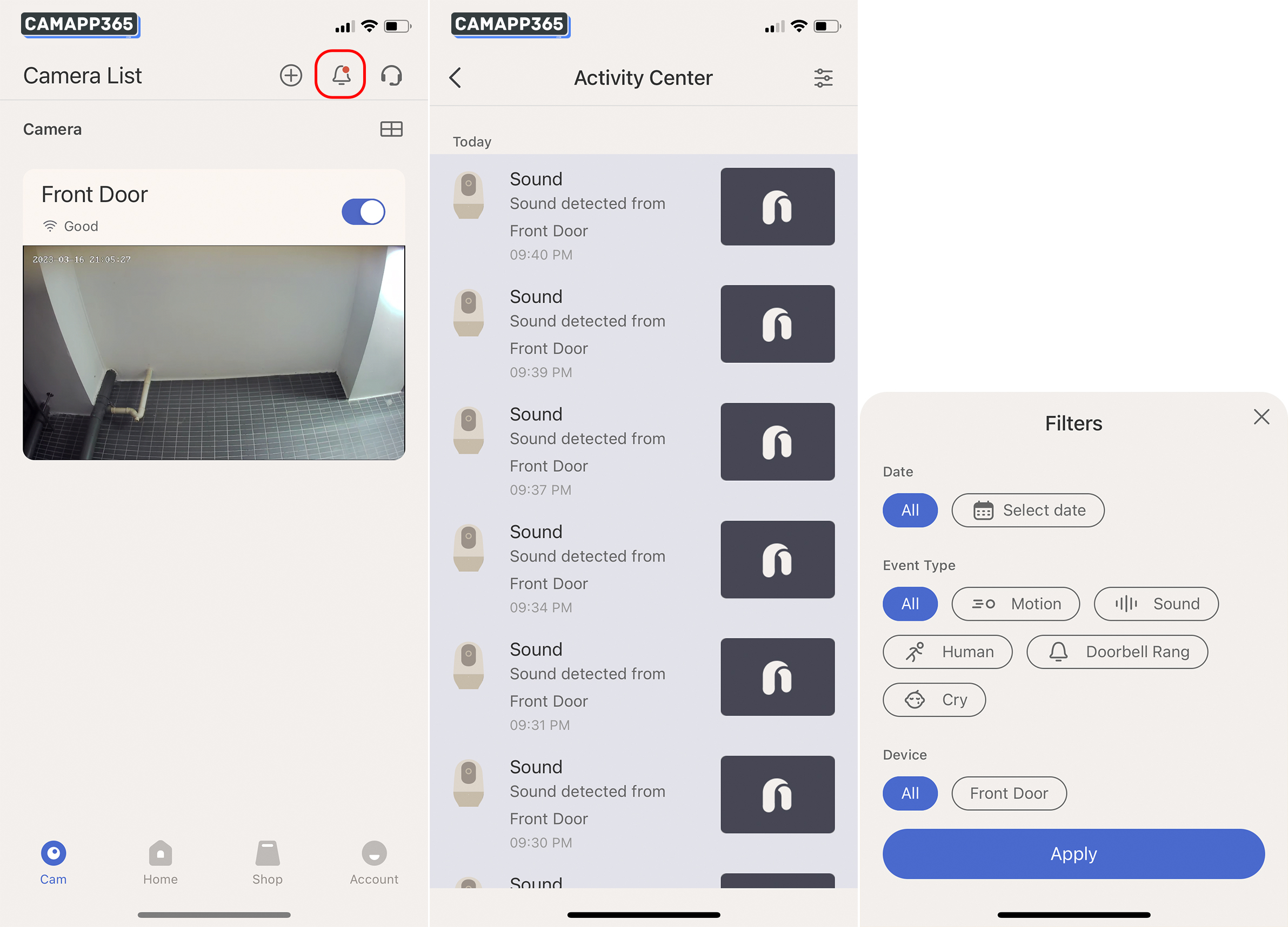 How To View Alarm Notifications?