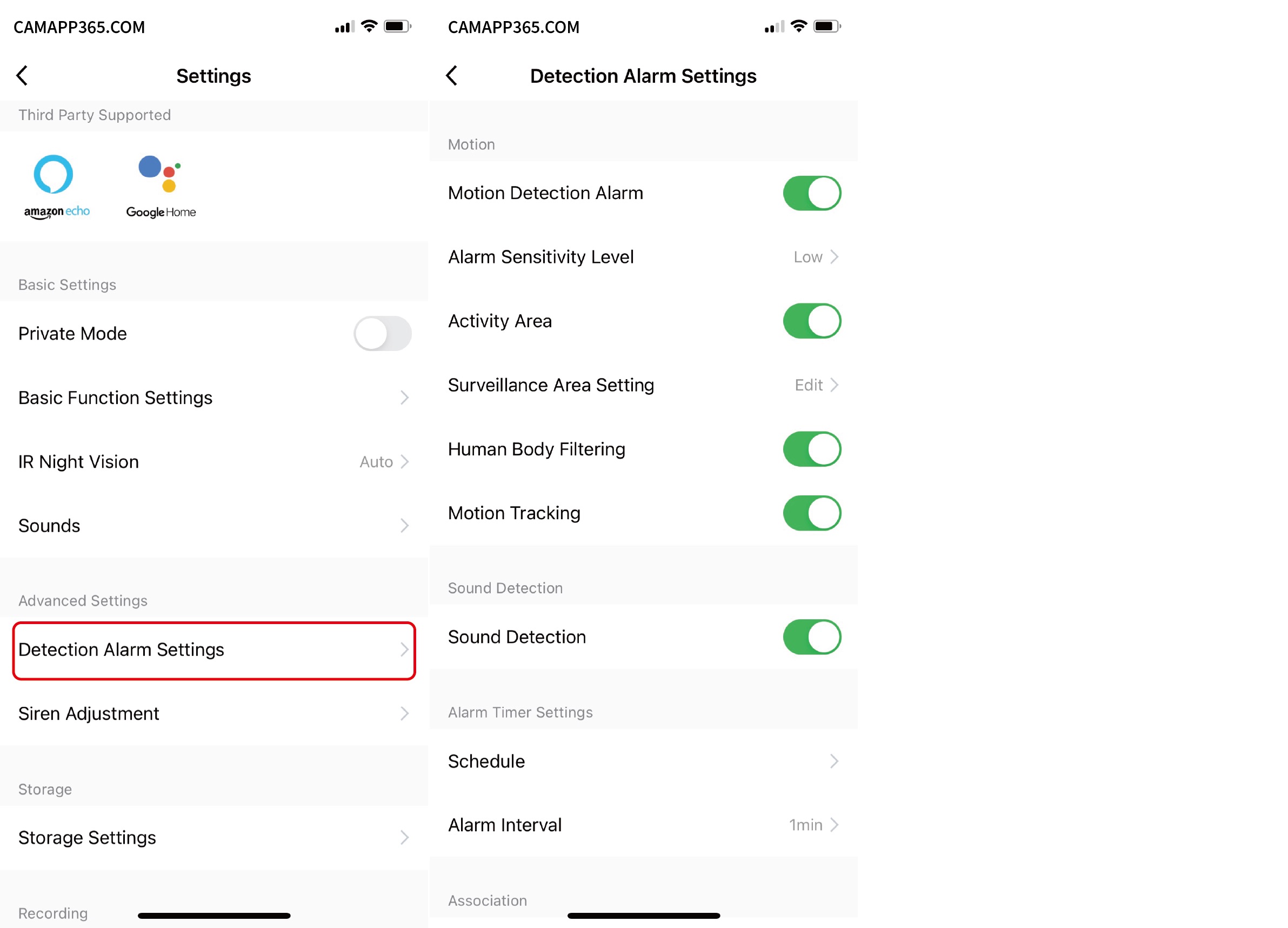 Motion Tracking&nbsp;Setting - LaView Camera Setup Manual