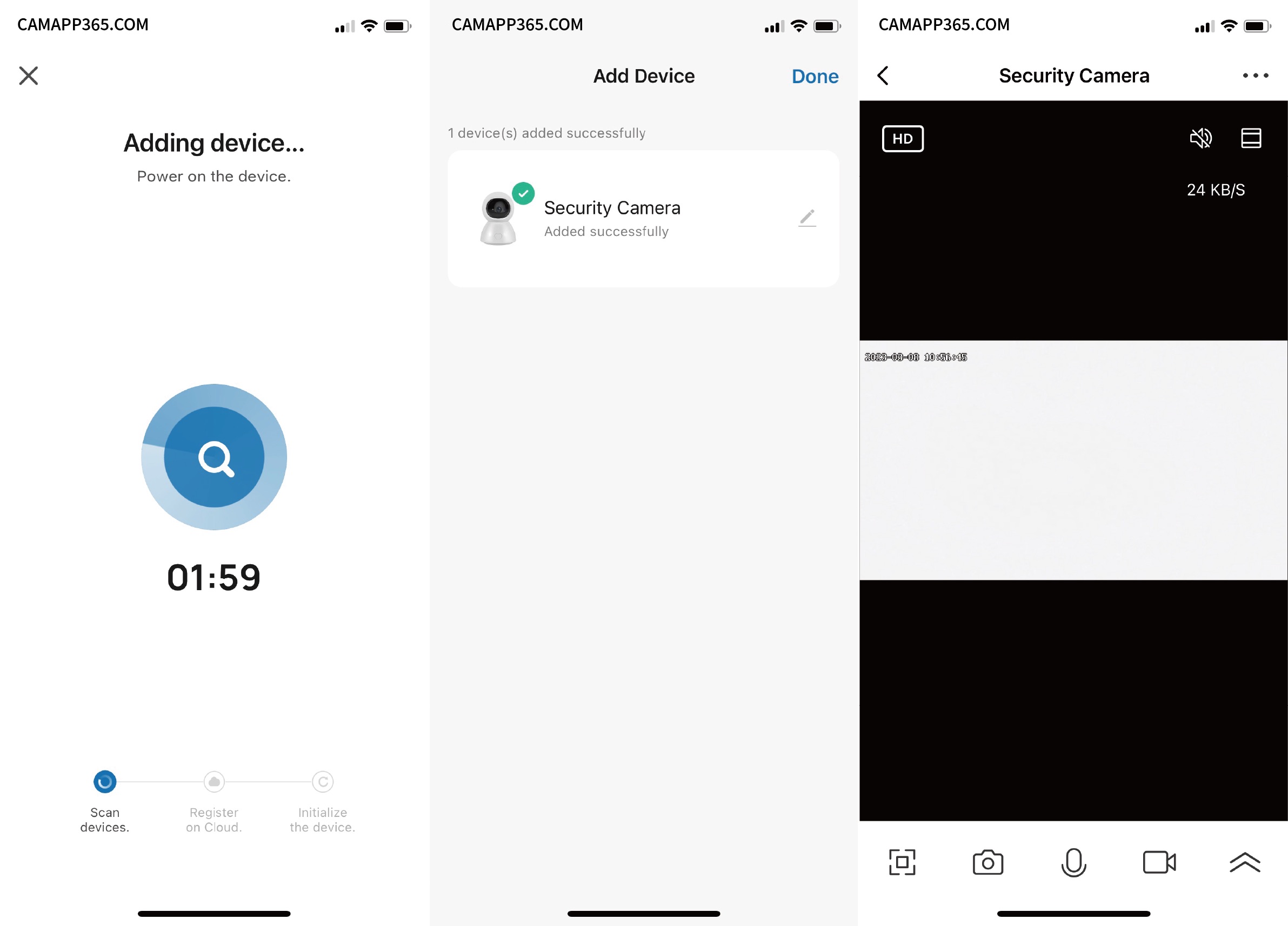 OR Code connect - LaView Camera Setup Manual - LaView Camera Setup Manual