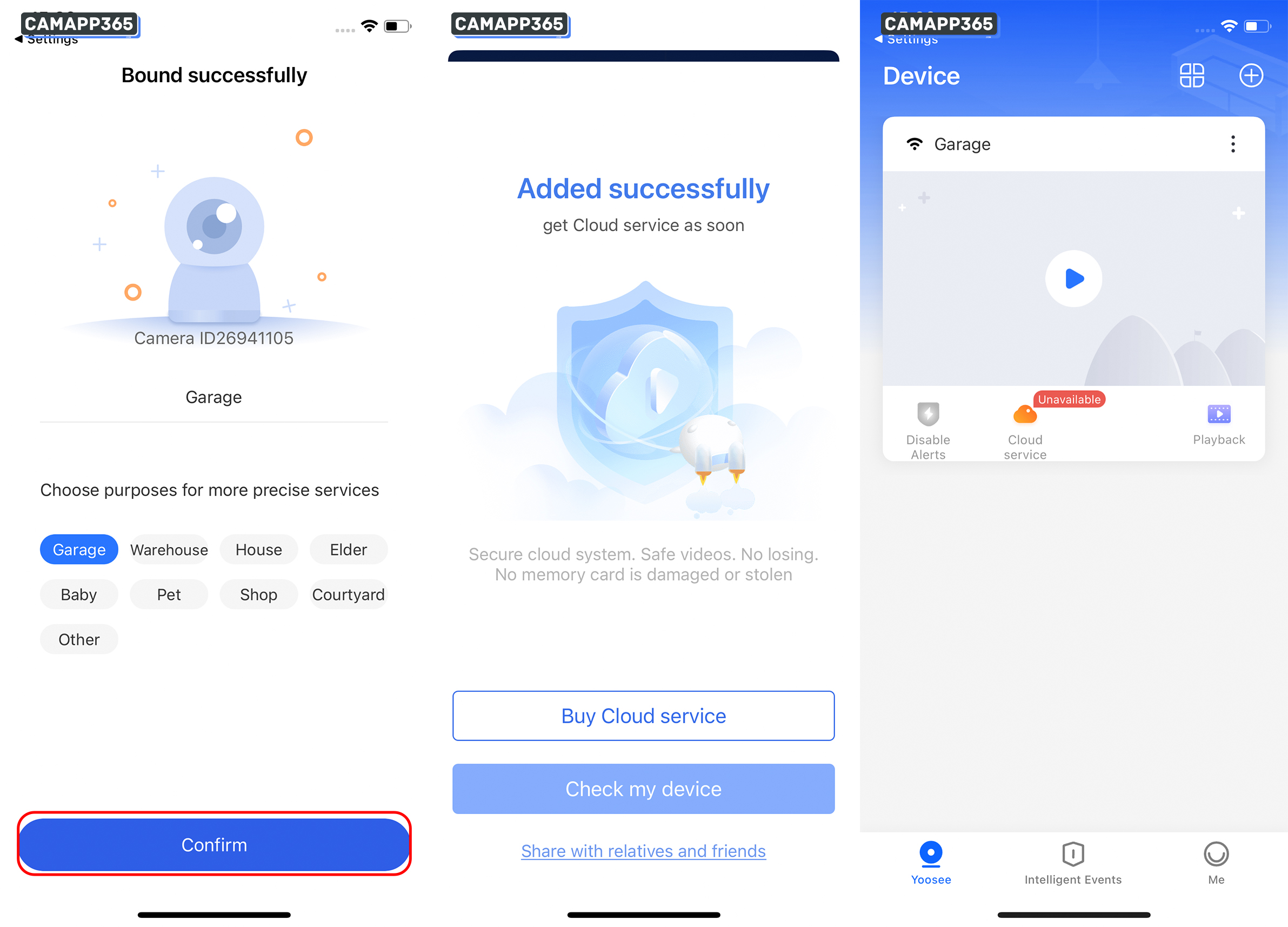 Add devices manually - Connect Yoosee CameraTo Wifi